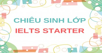 LỚP IELTS STARTER KHÓA THÁNG 11/2025